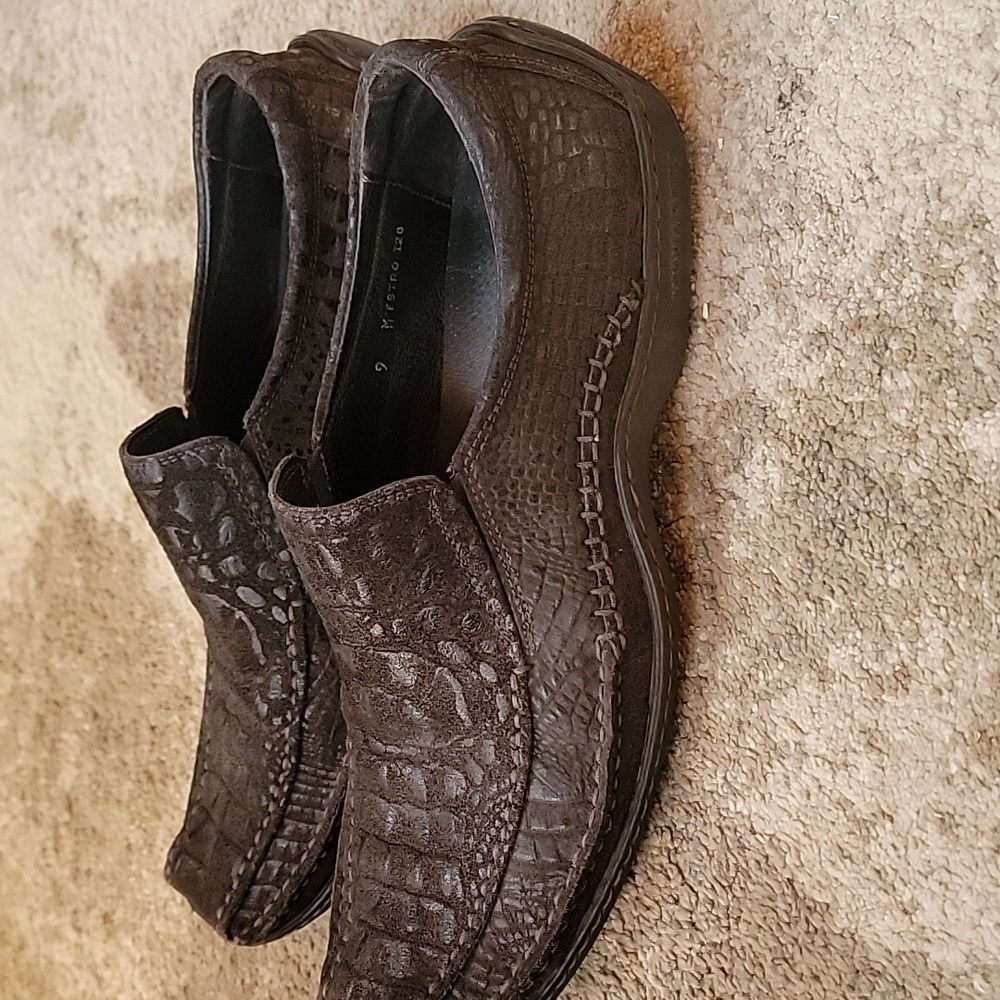 Donald J Pliner Suede Leather Moc Toe Penny Loafer Driving Shoes 9 Luxury Money